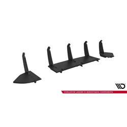 Maxton - Street Pro Central Diffuseur Arriere V.2 Ford Focus RS Mk3 (US-Spec Version) Rouge