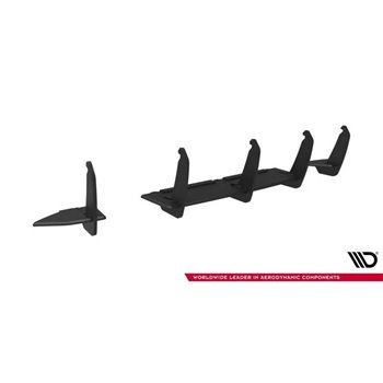 Maxton - Street Pro Central Diffuseur Arriere V.2 Ford Focus RS Mk3 (US-Spec Version) Noir