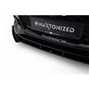 Maxton - Street Pro Lame Du Pare-Chocs Avant Audi RS5 Coupe / Sportback F5 Noir-Rouge + Rabats Brillant