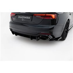 Maxton - Street Pro Central Diffuseur Arriere Audi RS5 Coupe / Sportback F5 Rouge
