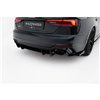 Maxton - Street Pro Central Diffuseur Arriere Audi RS5 Coupe / Sportback F5 Noir-Rouge