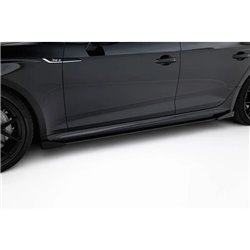 Maxton - Street Pro Rajouts Des Bas De Caisse Audi RS5 Sportback F5 Noir + Rabats Brillant 