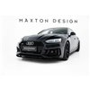 Maxton - Street Pro Lame Du Pare-Chocs Avant Audi RS5 Coupe / Sportback F5 Noir