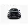 Maxton - Street Pro Lame Du Pare-Chocs Avant Audi RS5 Coupe / Sportback F5 Noir-Rouge