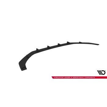 Maxton - Street Pro Lame Du Pare-Chocs Avant Audi RS5 Coupe / Sportback F5 Noir-Rouge