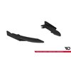 Maxton - Street Pro Lame Du Pare Chocs Arriere Audi RS5 Coupe / Sportback F5 Noir-Rouge + Rabats Brillant