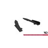 Maxton - Street Pro Lame Du Pare Chocs Arriere Audi RS5 Coupe / Sportback F5 Noir-Rouge + Rabats Brillant