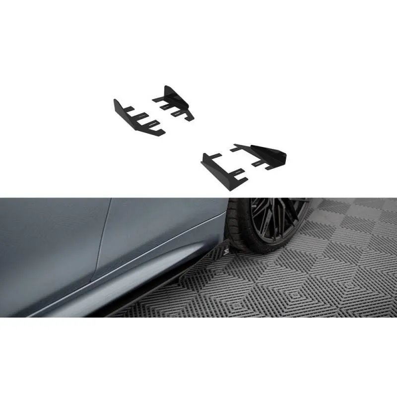 Maxton - Side Flaps BMW 4 Coupe / Gran Coupe / Cabrio M-Pack F32 / F36 / F33