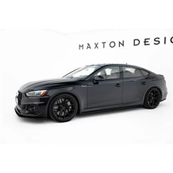 Maxton - Street Pro Rajouts Des Bas De Caisse Audi RS5 Sportback F5 Noir