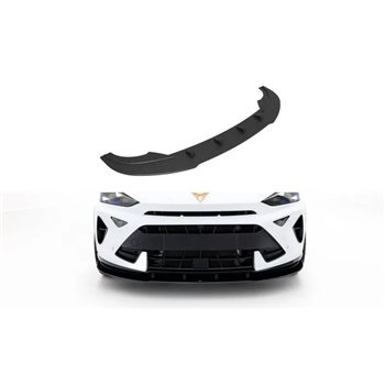 Maxton - Street Pro Lame Du Pare-Chocs Avant Cupra Formentor Mk1 Facelift Noir-Rouge