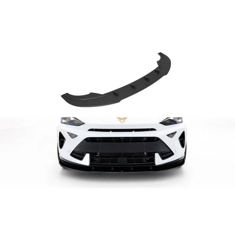 Maxton - Street Pro Lame Du Pare-Chocs Avant Cupra Formentor Mk1 Facelift Noir-Rouge