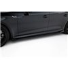 Maxton - Street Pro Rajouts Des Bas De Caisse Audi RS5 Sportback F5 Noir-Rouge + Rabats Brillant
