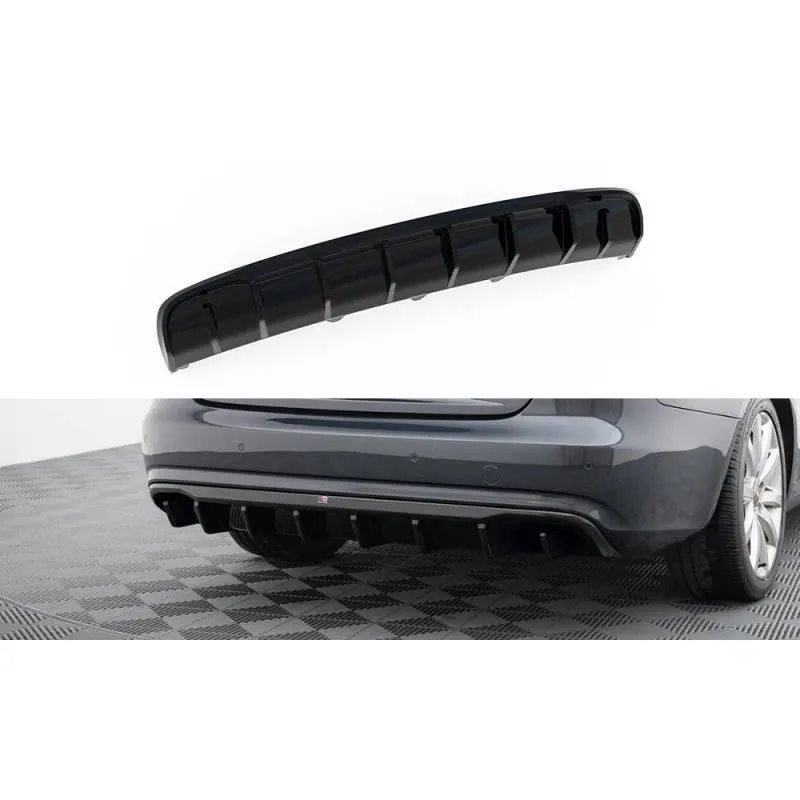 Maxton - Diffuseur Arrière Complet Audi A4 B8 Facelift (Version sans échappements)