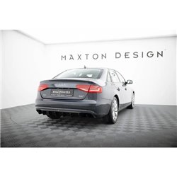 Maxton - Diffuseur Arrière Complet Audi A4 B8 Facelift (Version sans échappements) 