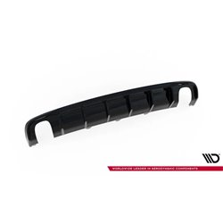 Maxton - Diffuseur Arrière Complet Audi A4 B8 Facelift (Version avec échappements simples des deux côtés) 