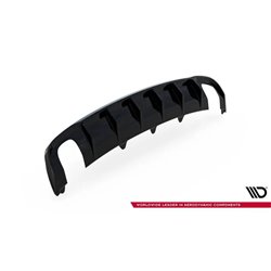 Maxton - Diffuseur Arrière Complet Audi A4 B8 Facelift (Version avec échappements simples des deux côtés) 