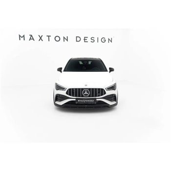 Maxton - Lame Du Pare-Chocs Avant Mercedes-AMG CLA 35 Coupe / Shooting Brake C118 Facelift / X118 Facelift 