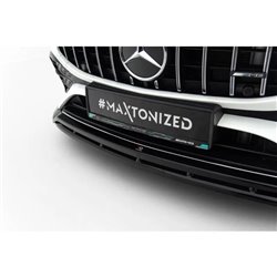 Maxton - Lame Du Pare-Chocs Avant Mercedes-AMG CLA 35 Coupe / Shooting Brake C118 Facelift / X118 Facelift 