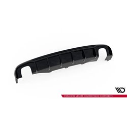 Maxton - Diffuseur Arrière Complet Audi A4 B8 (Version avec échappements simples sur deux côtés) 