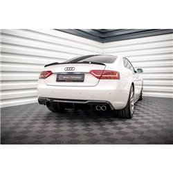 Maxton - Diffuseur Arrière Complet Audi A5 Coupe 8T Facelift (Version avec double échappement des deux côtés) 