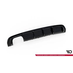 Maxton - Diffuseur Arrière Complet Audi A3 S-Line Sportback 8V (Version avec double embout d'échappement d'un côté) Version avec