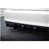 Maxton - Diffuseur Arrière Complet Audi A3 S-Line Sportback 8V (Version avec embouts d'échappement simples d'un côté) Version av
