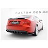 Maxton - Diffuseur Arrière Complet Audi A5 S-Line Sportback 8T (Version avec double embout d'échappement d'un côté) Version avec