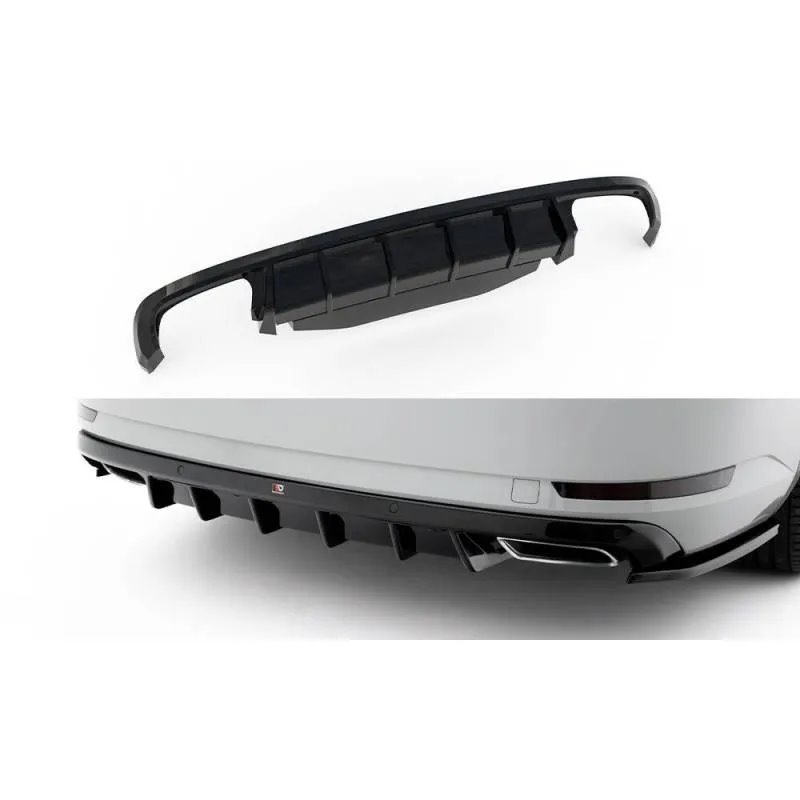 Maxton - Diffuseur Arrière Complet Skoda Superb Liftback / Combi Mk3