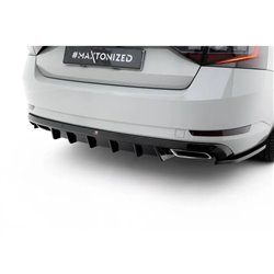 Maxton - Diffuseur Arrière Complet Skoda Superb Liftback / Combi Mk3 