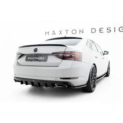 Maxton - Diffuseur Arrière Complet Skoda Superb Liftback / Combi Mk3 
