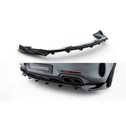 Maxton - Arriere Splitter (avec une barre verticale) Mercedes-AMG GT C C190 Facelift
