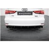 Maxton - Diffuseur Arrière Complet Audi A3 Sedan 8V Facelift (Version avec embouts d'échappement simples des deux côtés) Version