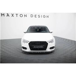 Maxton - Lame Du Pare-Chocs Avant Audi A3 Sedan 8V Facelift 