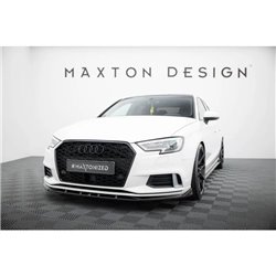 Maxton - Lame Du Pare-Chocs Avant Audi A3 Sedan 8V Facelift 