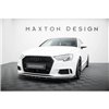 Maxton - Lame Du Pare-Chocs Avant Audi A3 Sedan 8V Facelift 
