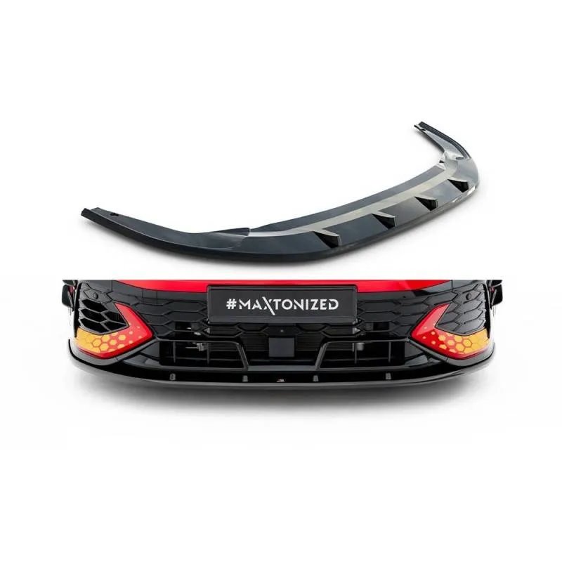 Maxton - Lame Du Pare-Chocs Avant V.2 Volkswagen Golf GTI Clubsport Mk8 Facelift