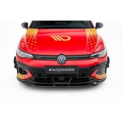 Maxton - Ailes de pare-chocs avant (Canards) Volkswagen Golf GTI Clubsport Mk8 Facelift 