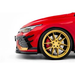 Maxton - Ailes de pare-chocs avant (Canards) Volkswagen Golf GTI Clubsport Mk8 Facelift 