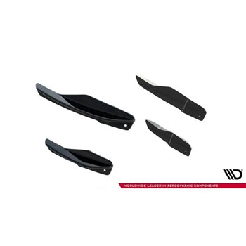 Maxton - Ailes de pare-chocs avant (Canards) Volkswagen Golf GTI Clubsport Mk8 Facelift 