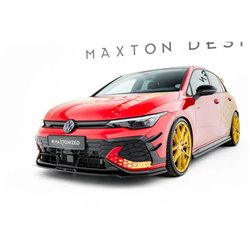 Maxton - Lame Du Pare-Chocs Avant V.3 Volkswagen Golf GTI Clubsport Mk8 Facelift 