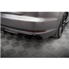 Maxton - Diffuseur Arrière Complet V.1 Audi A4 S-line B9 (Version avec embouts d'échappement simples des deux côtés) Version ave