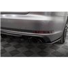 Maxton - Diffuseur Arrière Complet V.1 Audi A4 S-line B9 (Version avec embouts d'échappement simples des deux côtés) Version ave