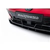 Maxton - Street Pro Lame Du Pare-Chocs Avant Volkswagen Golf GTI Clubsport Mk8 Facelift Noir