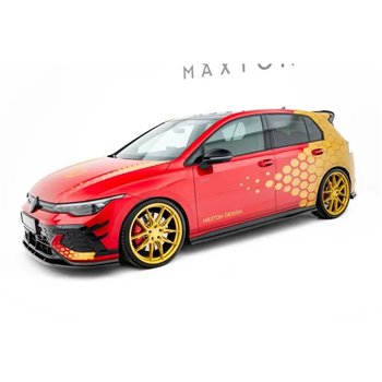 Maxton - Rajouts Des Bas De Caisse V.2 Volkswagen Golf GTI Clubsport Mk8 Facelift 