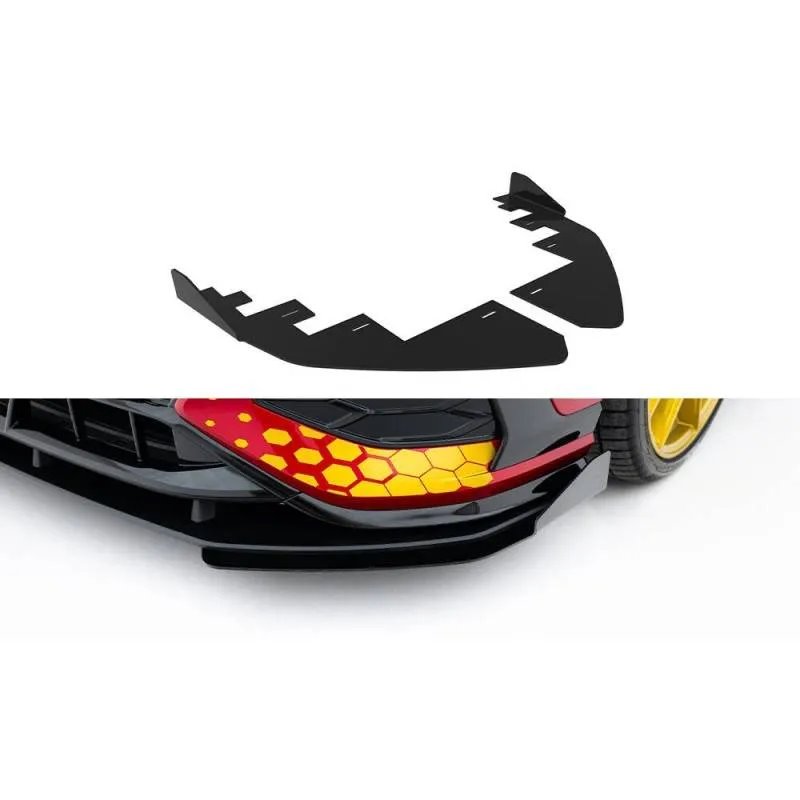 Maxton - Front Flaps Flaps Volkswagen Golf GTI Clubsport Mk8 Facelift
