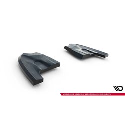 Maxton - Lames De Pare-Chocs Arrière Latérales V.4 Volkswagen Golf GTI Clubsport Mk8 Facelift 