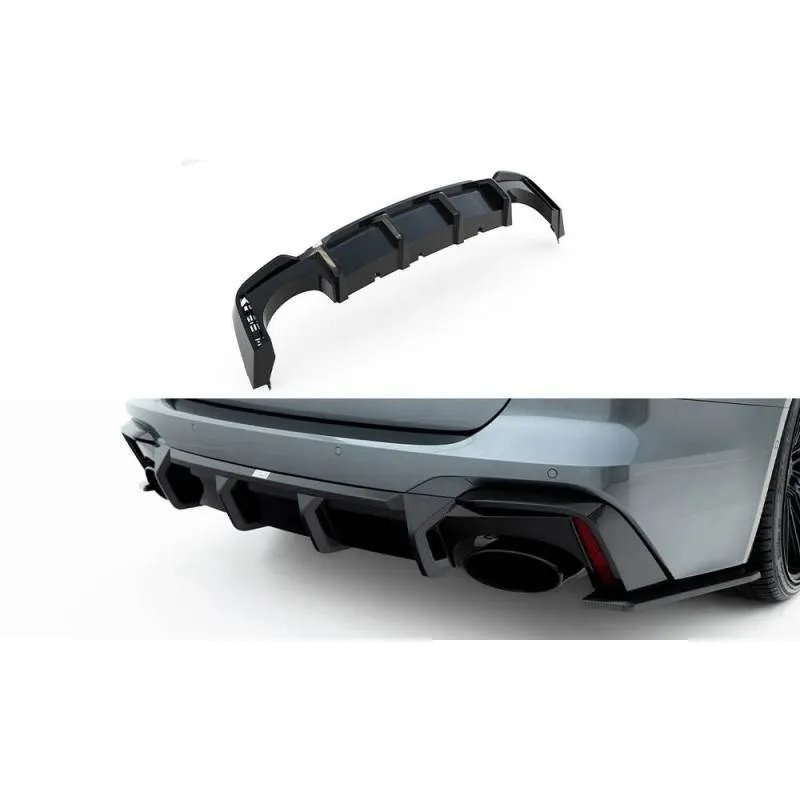 Maxton - Fibre de Carbone Diffuseur Arrière Audi RS7 C8 C8 (version without towbar) Non