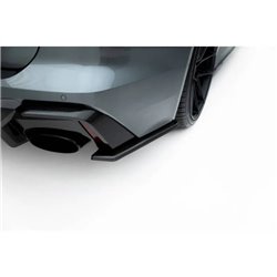 Maxton - Fibre de Carbone Lames De Pare-Chocs Arrière Latérales Audi RS7 C8 