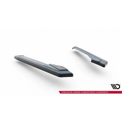 Maxton - Fibre de Carbone Lames De Pare-Chocs Arrière Latérales Audi RS7 C8 