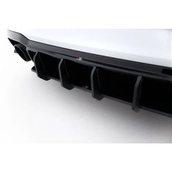 Maxton - Street Pro Central Diffuseur Arriere V.2 Audi RS3 Sedan 8V Facelift Noir